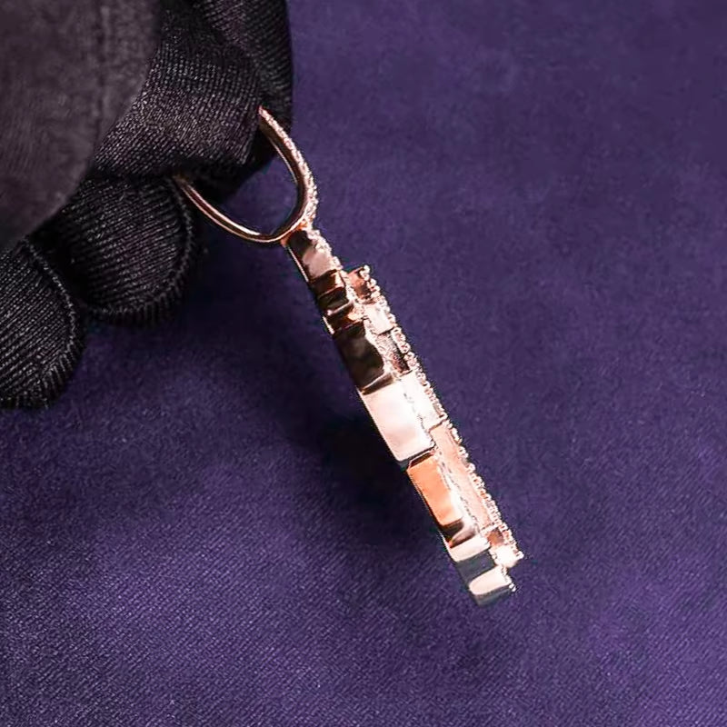 Cluster Cross Pendant