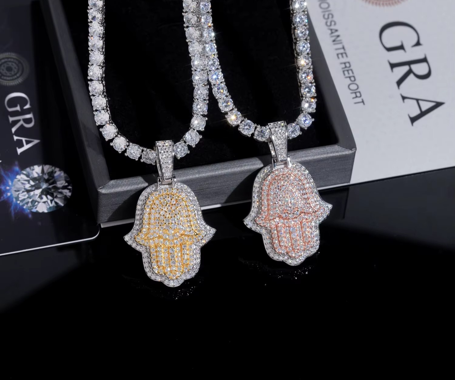 Hamsa Hand Pendant