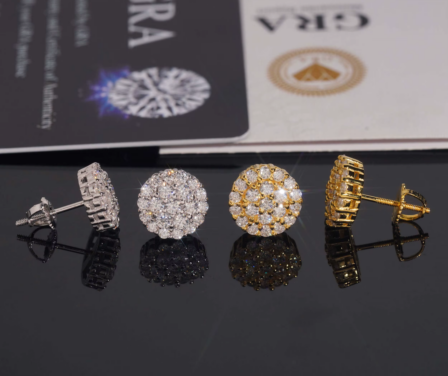 Circle Earrings Small Stud
