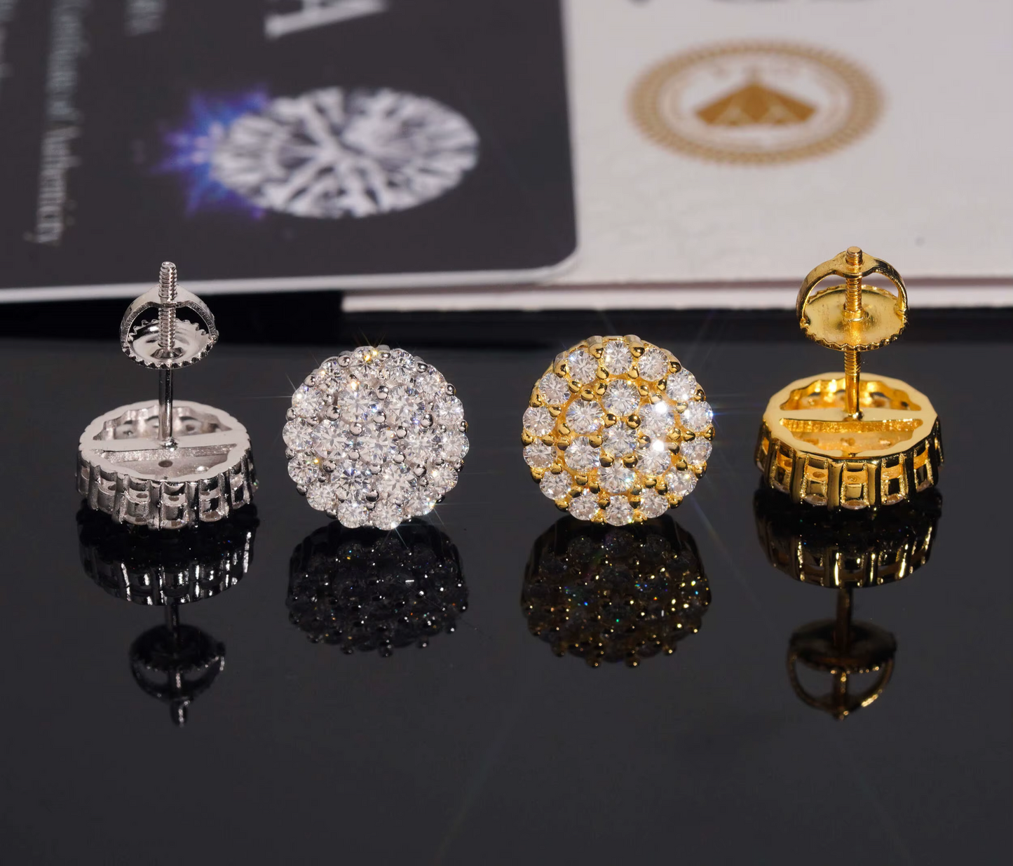 Circle Earrings Small Stud