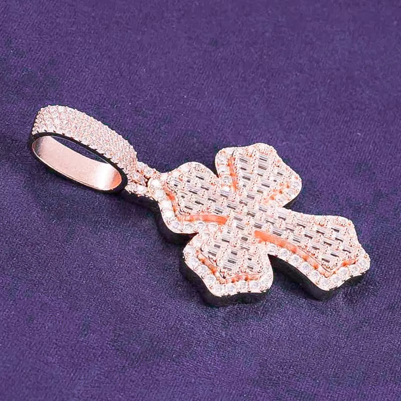 Cluster Cross Pendant