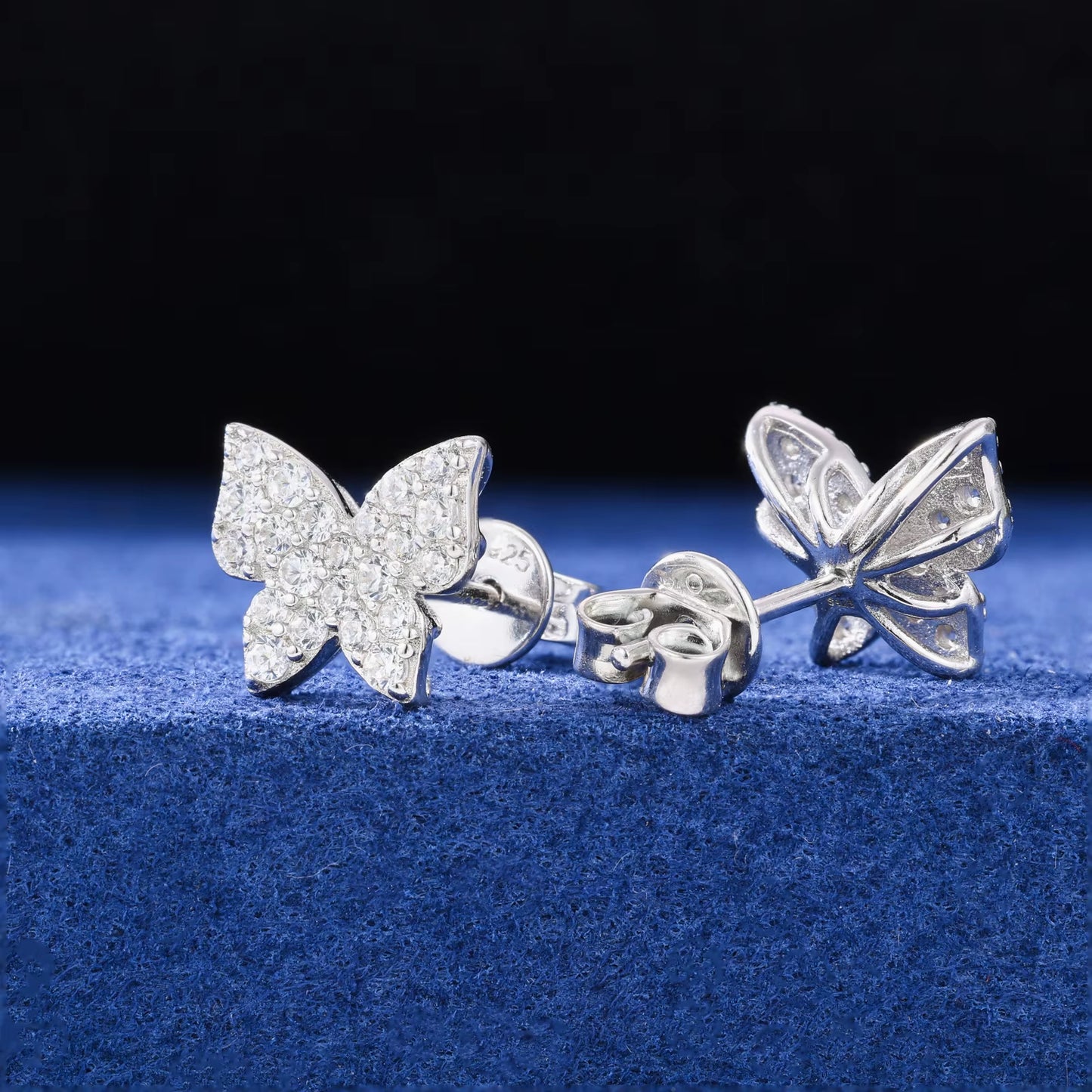 Butterfly Stud Earring