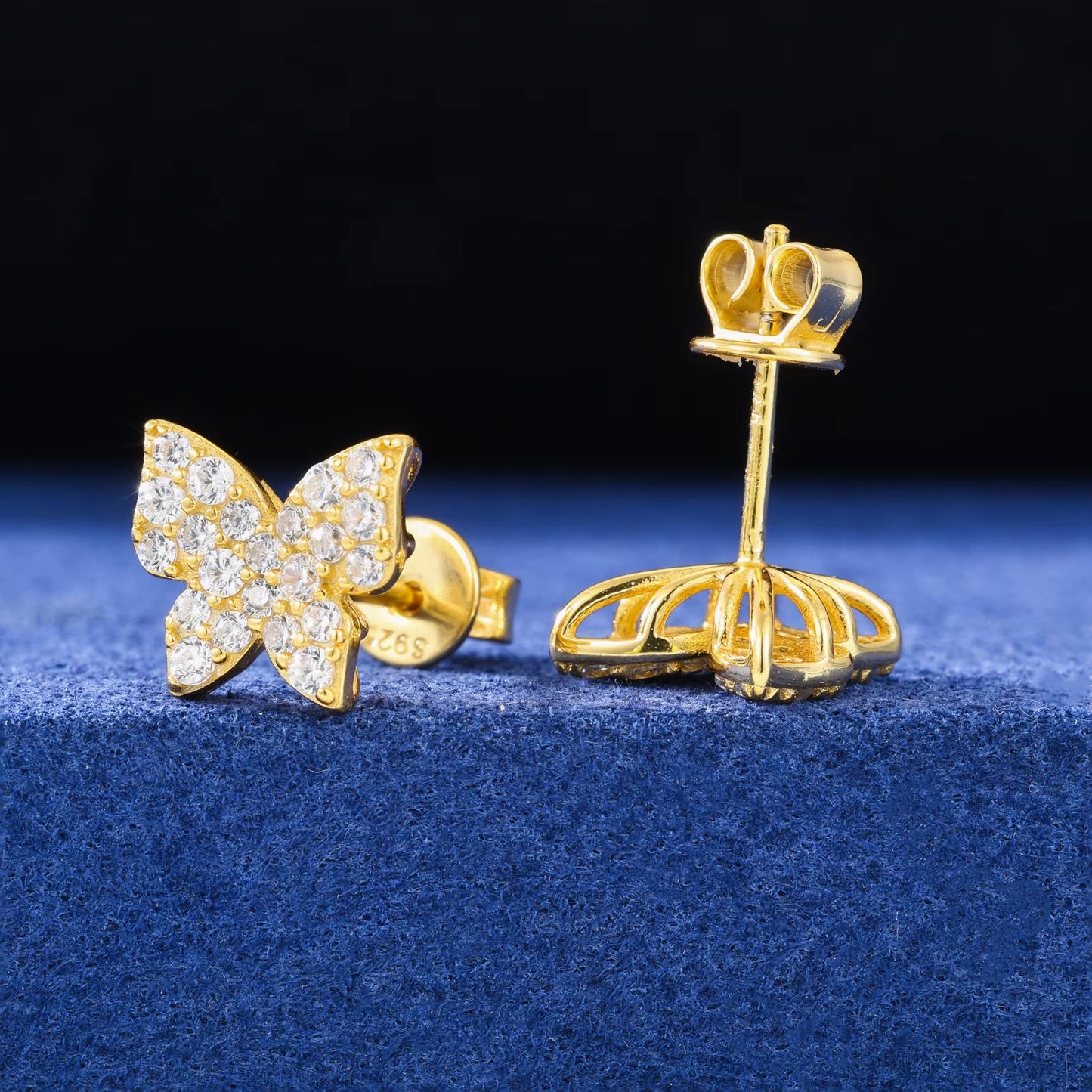 Butterfly Stud Earring