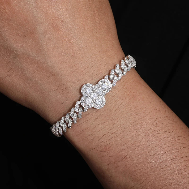 Cross Cuban Bracelet