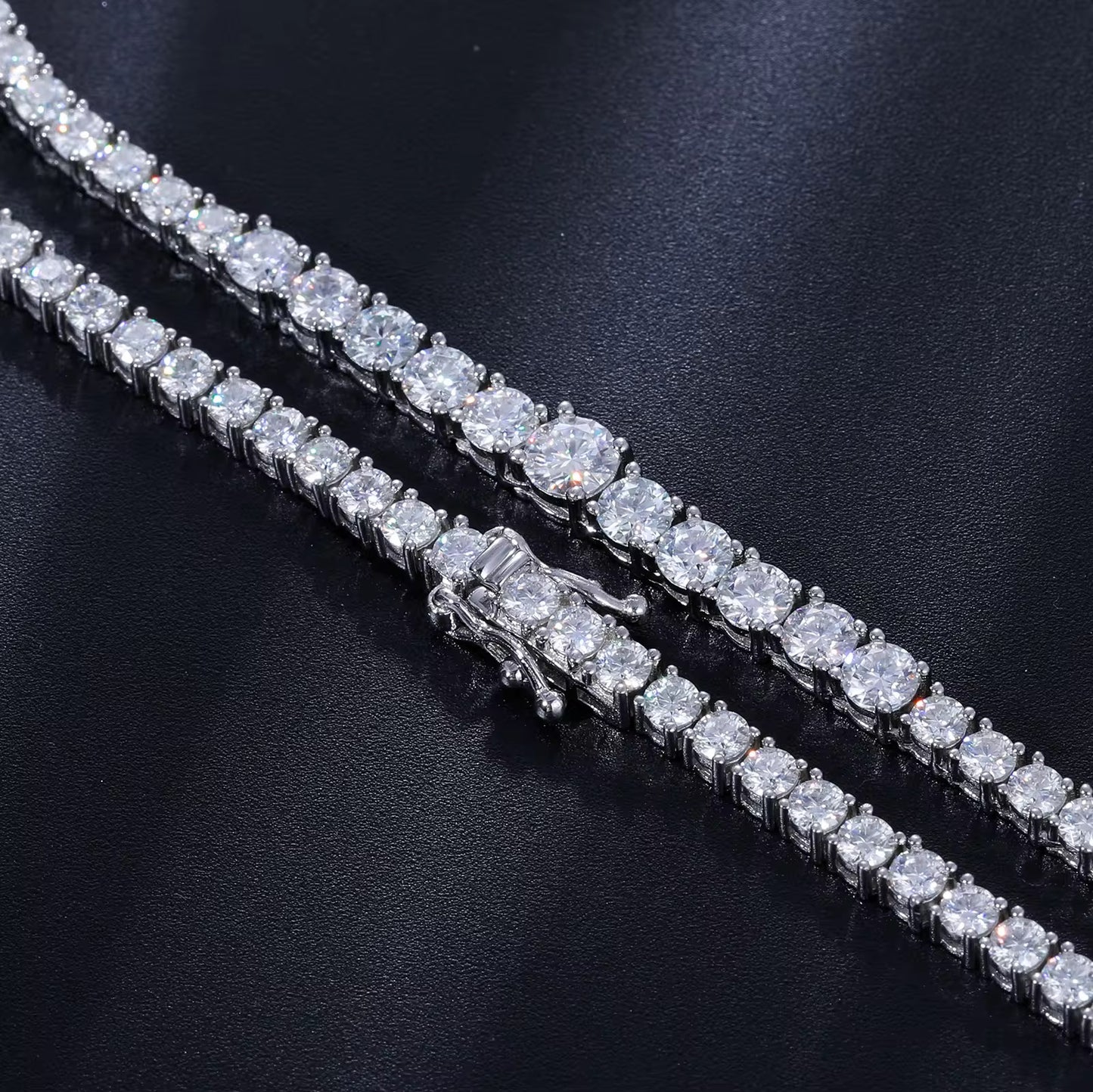 Moissanite Tennis Chain