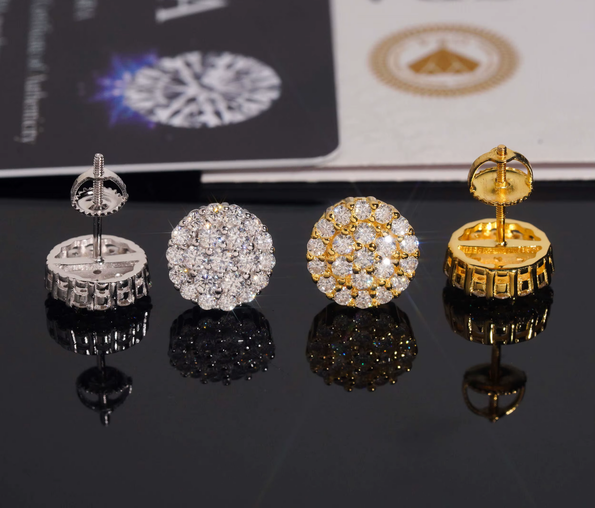 Circle Earrings Small Stud 