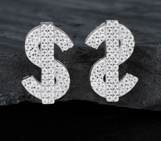 US Dollar Stud Earrings 