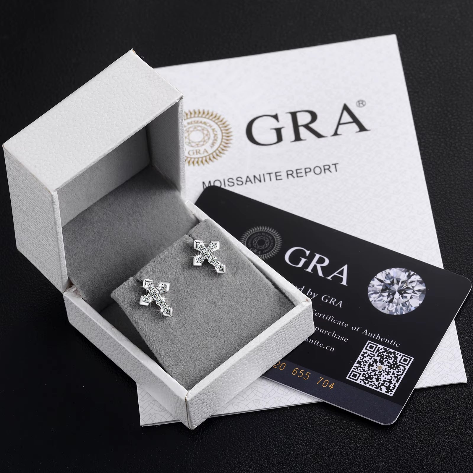  Cross Stud Earrings